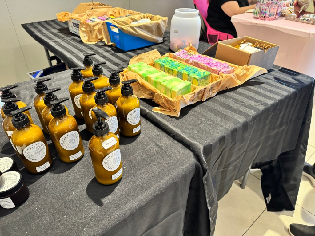 First ever market set-up!